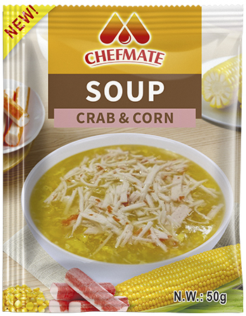 Crab Corn Instant Soup Powder